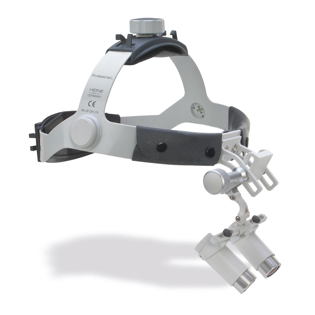 HEINE binocular loupes on Professional L headband, HRP 4X, WD 34 cm, C-000.32.841