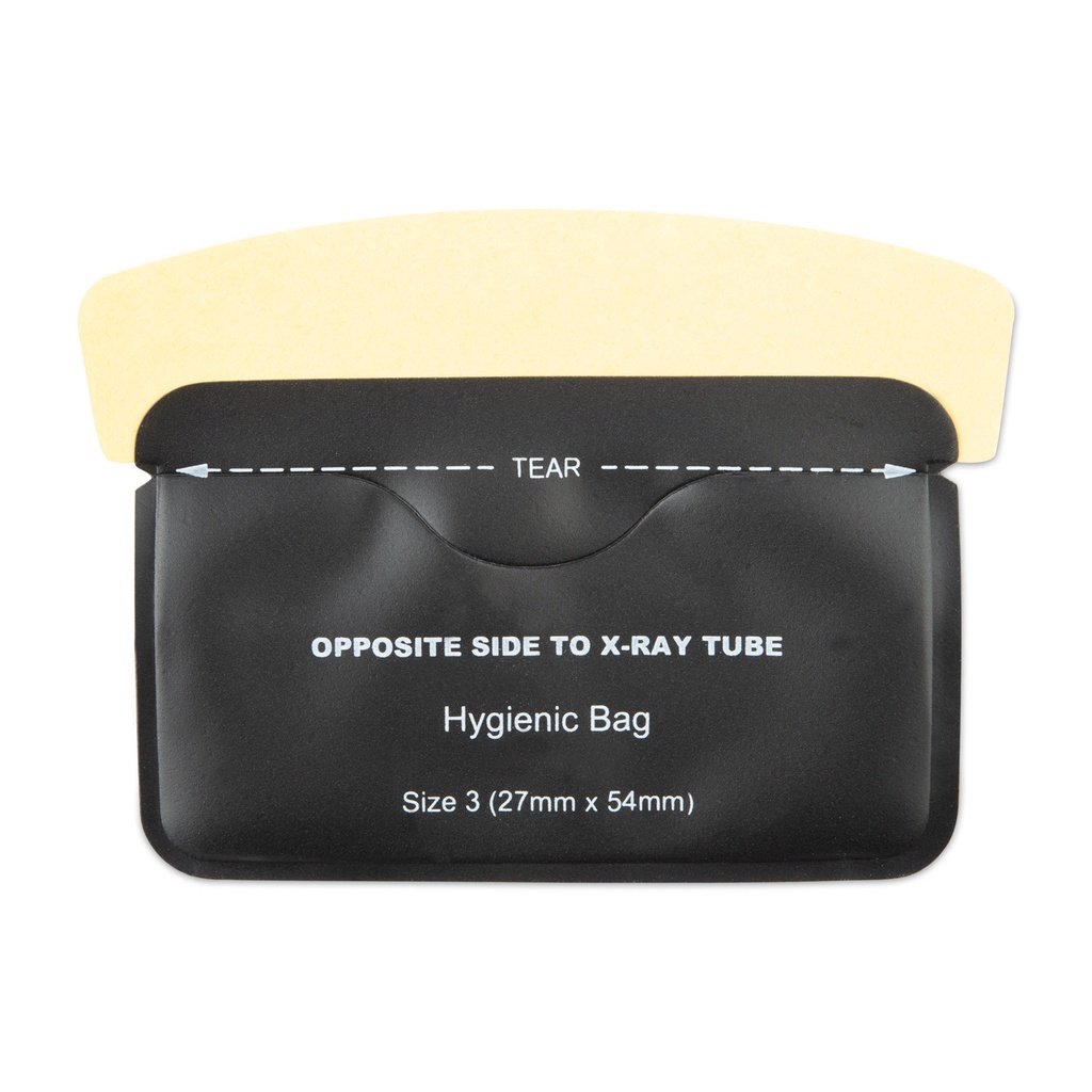 Protective sleeves for X-ray plate/foil size 3. Box with 100 pcs.  for DigiVet CR PLUS/FIRE