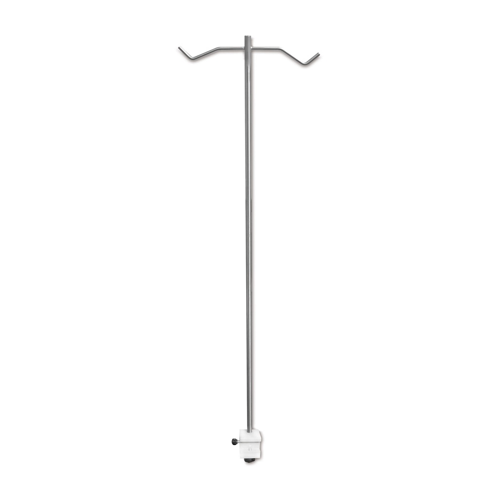 [605200] Infusion stand with holder, 120 cm, fits on norm splints 