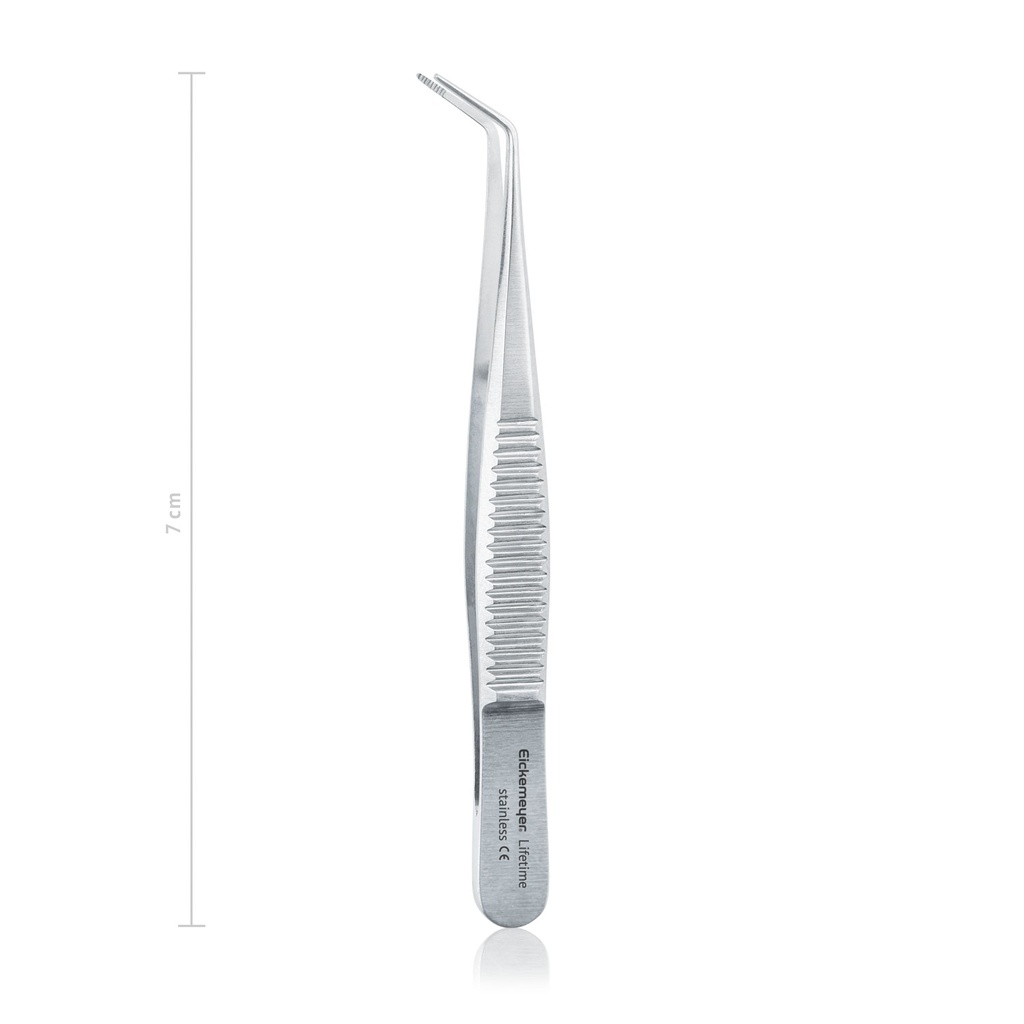 Capsular forceps Fuchs, 7 cm, 2×5 teeth