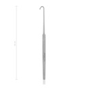 Spay hook for cats, 16 cm