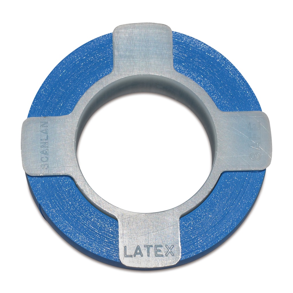 Mark-ribbon for instruments, autoclavable, blue, autoclavable, 6,4 mm x 6,4 m