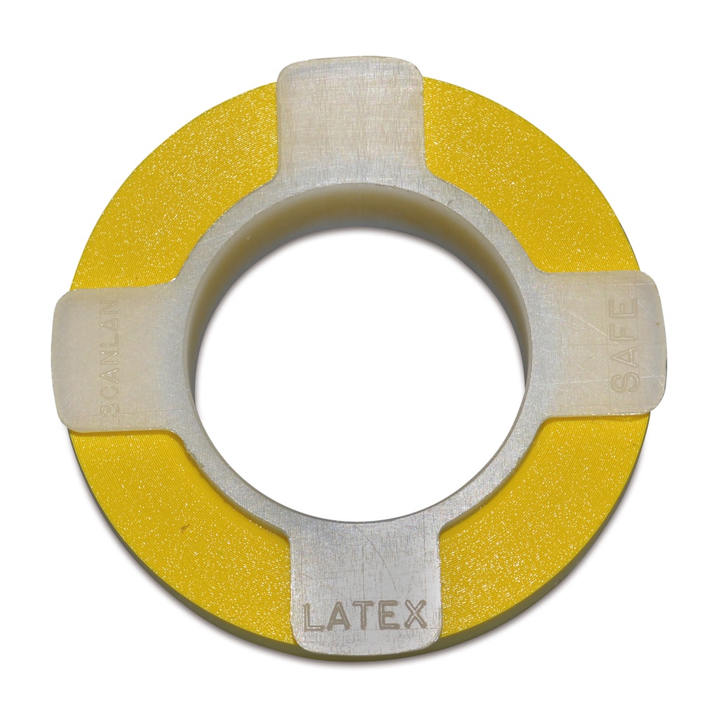 [502602] Mark-ribbon for instruments, yellow, autoclavable, 6,4mm x 6,4m