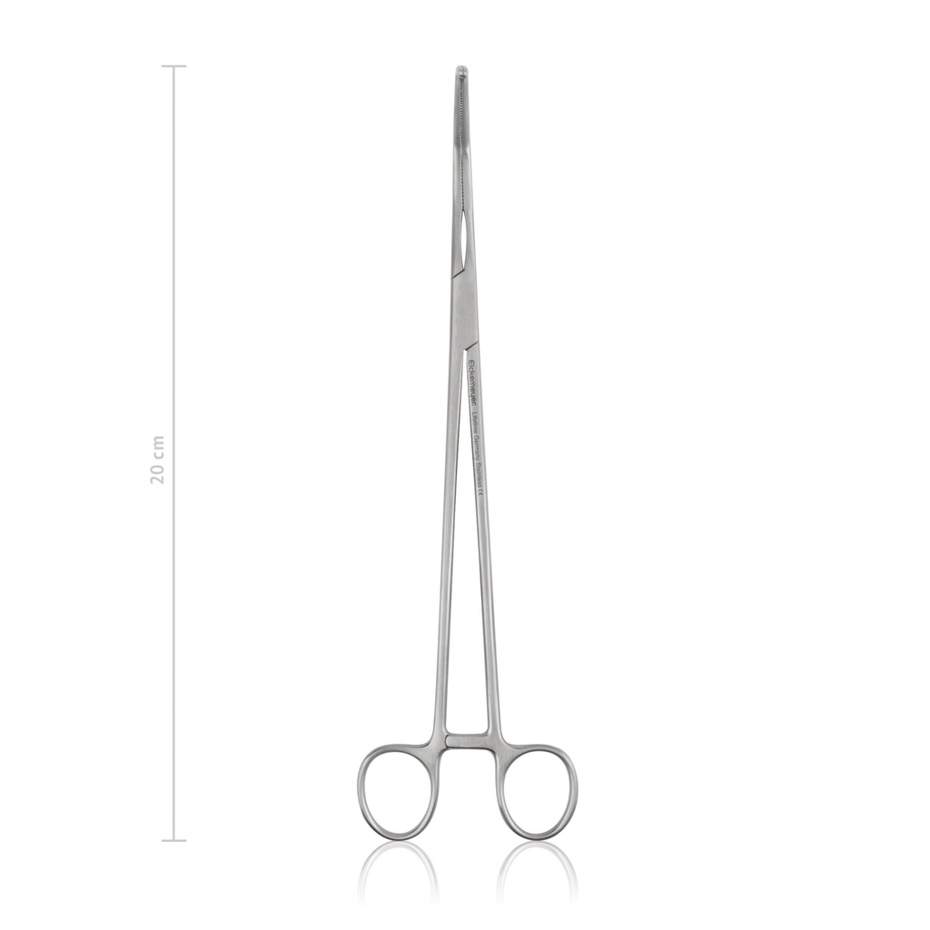 Hemostatic forceps SATINSKY, 20 cm, double angled