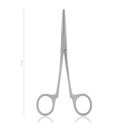 Ear hair removal tweezers, without lock, 14 cm