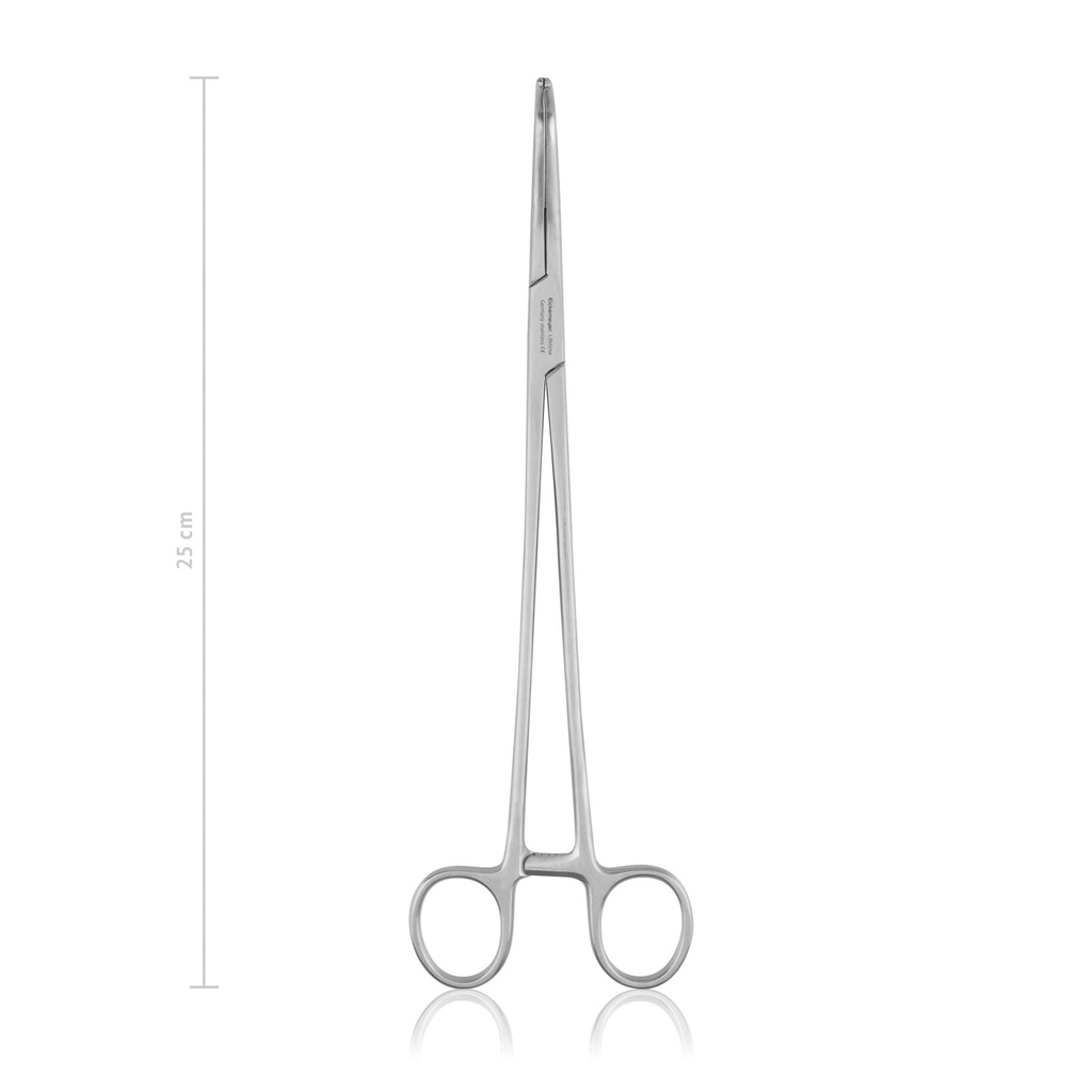 Hemostatic forceps MIXTER, 25 cm, 90° angled
