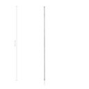 Probe, buttoned, 2 mm, 14,5 cm