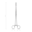 Sponge and dressing forceps Maier, straight, 26 cm 