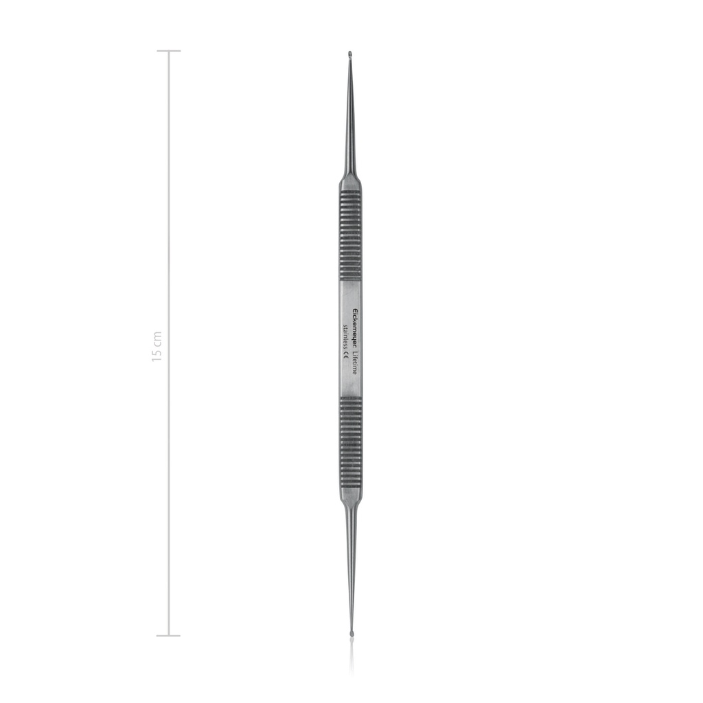 [165730] Curette HOUSE, 1,0/1,2mm, 15cm, especially for spinal disease surgery 