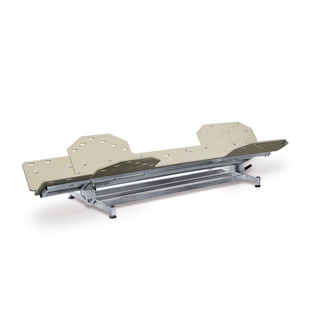 Laparoscopy table top for dogs W = 45 cm, L = 136 cm, approx. up to 70 kg max (load)