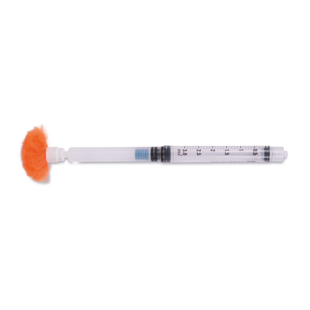 Light weight syringe, 3 ml, without needle 
