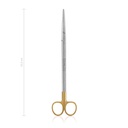 Dissecting scissors METZENBAUM, blunt/blunt, 23,5 cm, curved, TC