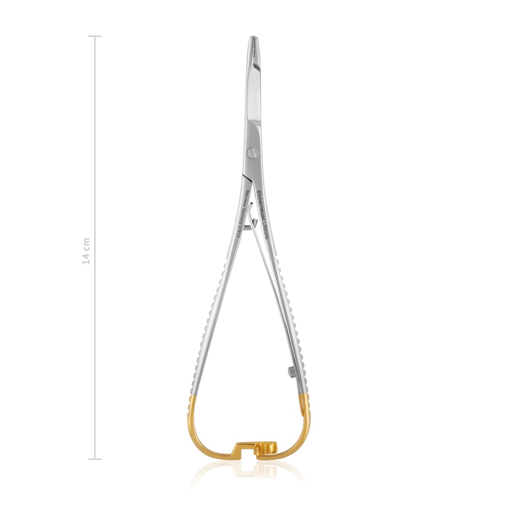 Needle holder MATHIEU-OLSEN, 14 cm TC