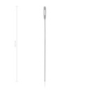 Probe with eye, 14,5 cm