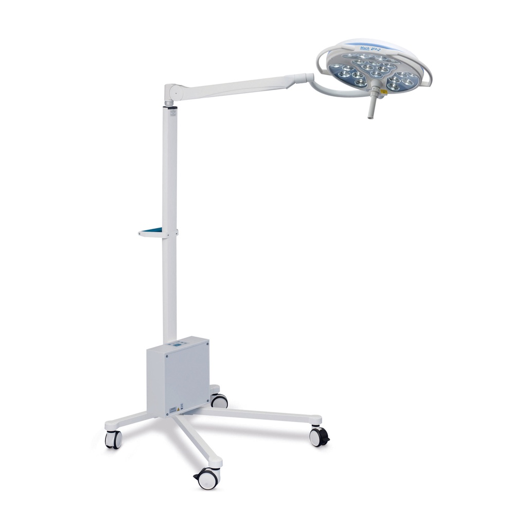 Operating light Mach LED 2sc stand model, 100.000 Lux 
