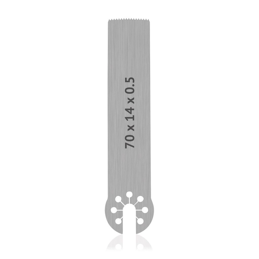 [196190] OrthoVet Plus Saw Blade Aesculap - connection, size: L 70 x B 14 x H 0.5mm