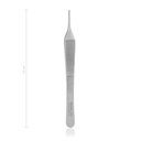 Tissue forceps ADSON, 1 x 2 teeth, 15 cm