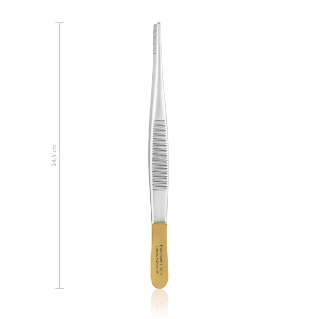 Dressing forceps STANDARD, 14,5 cm, TC