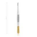 Atraumatic forceps, 14,5 cm, TC, delicate 