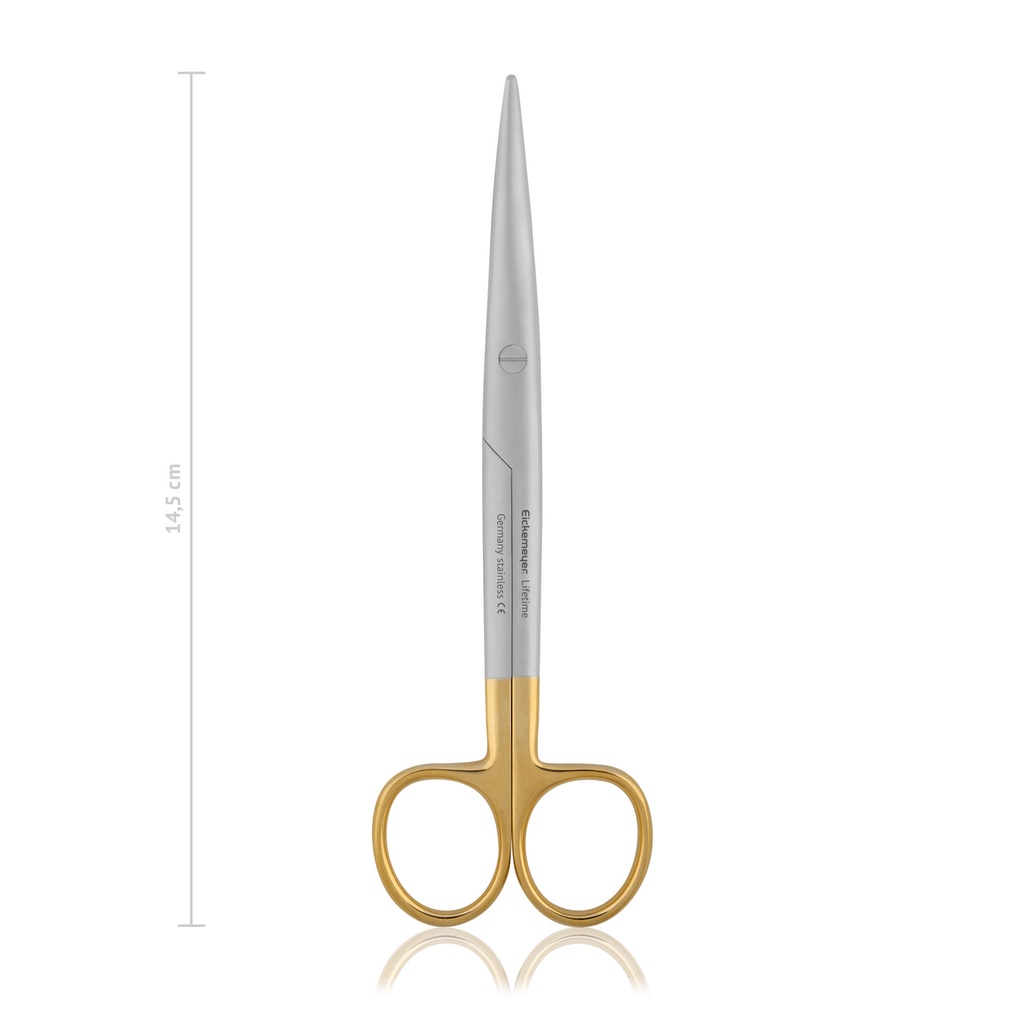 Dissecting scissors MAYO-STILLE, blunt/blunt, 14,5 cm, curved, TC