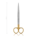 Dissecting scissors MAYO-STILLE, blunt/blunt, 14,5 cm, curved, TC