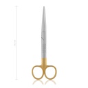 Dissecting scissors MAYO-STILLE, blunt/blunt, 14,5 cm, straight, TC