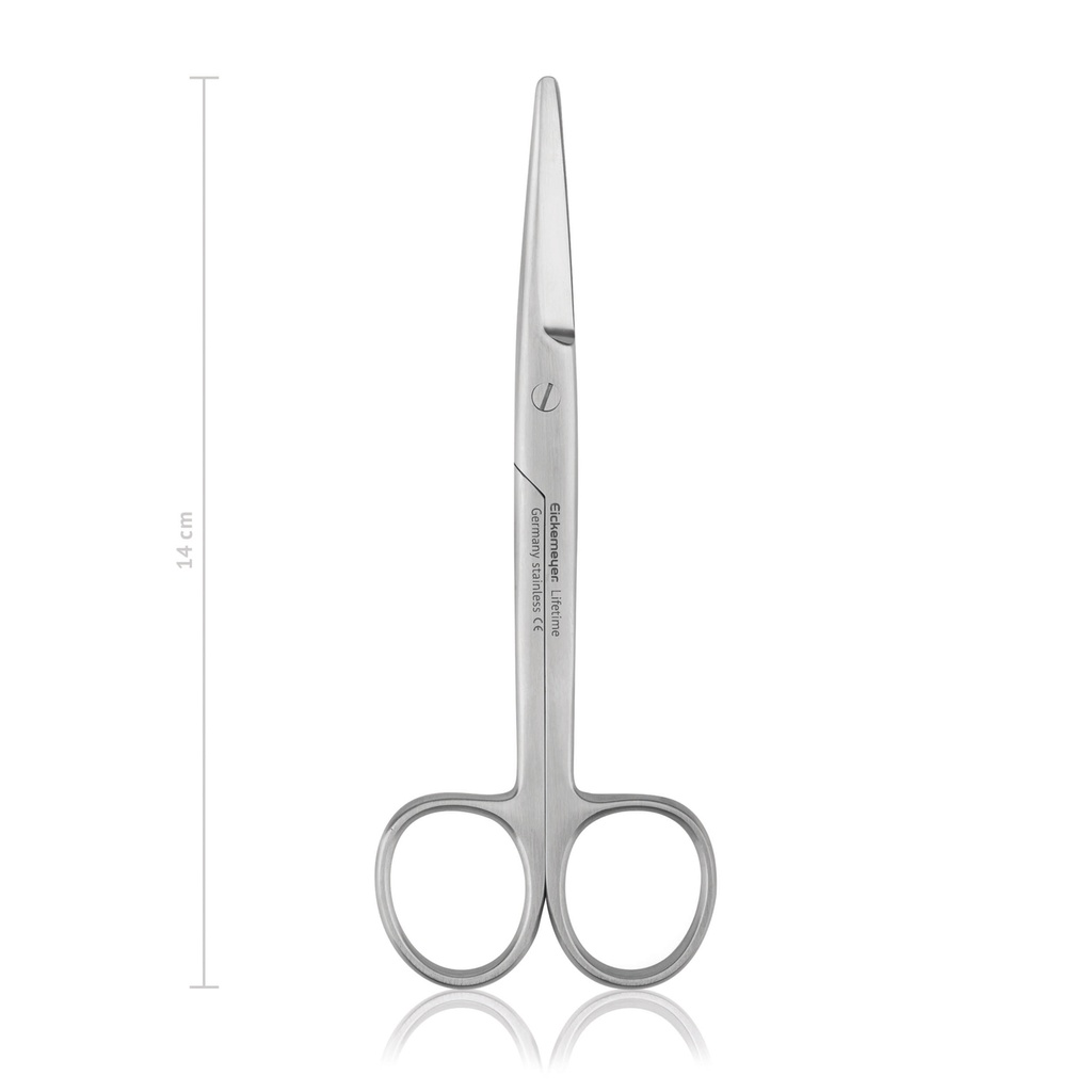 [118714] Dissecting scissors MAYO, blunt/blunt, 14,5 cm, curved