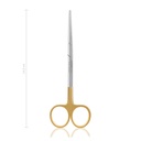 Dissecting scissors Metzenbaum, curved, 14,5 cm, TC 