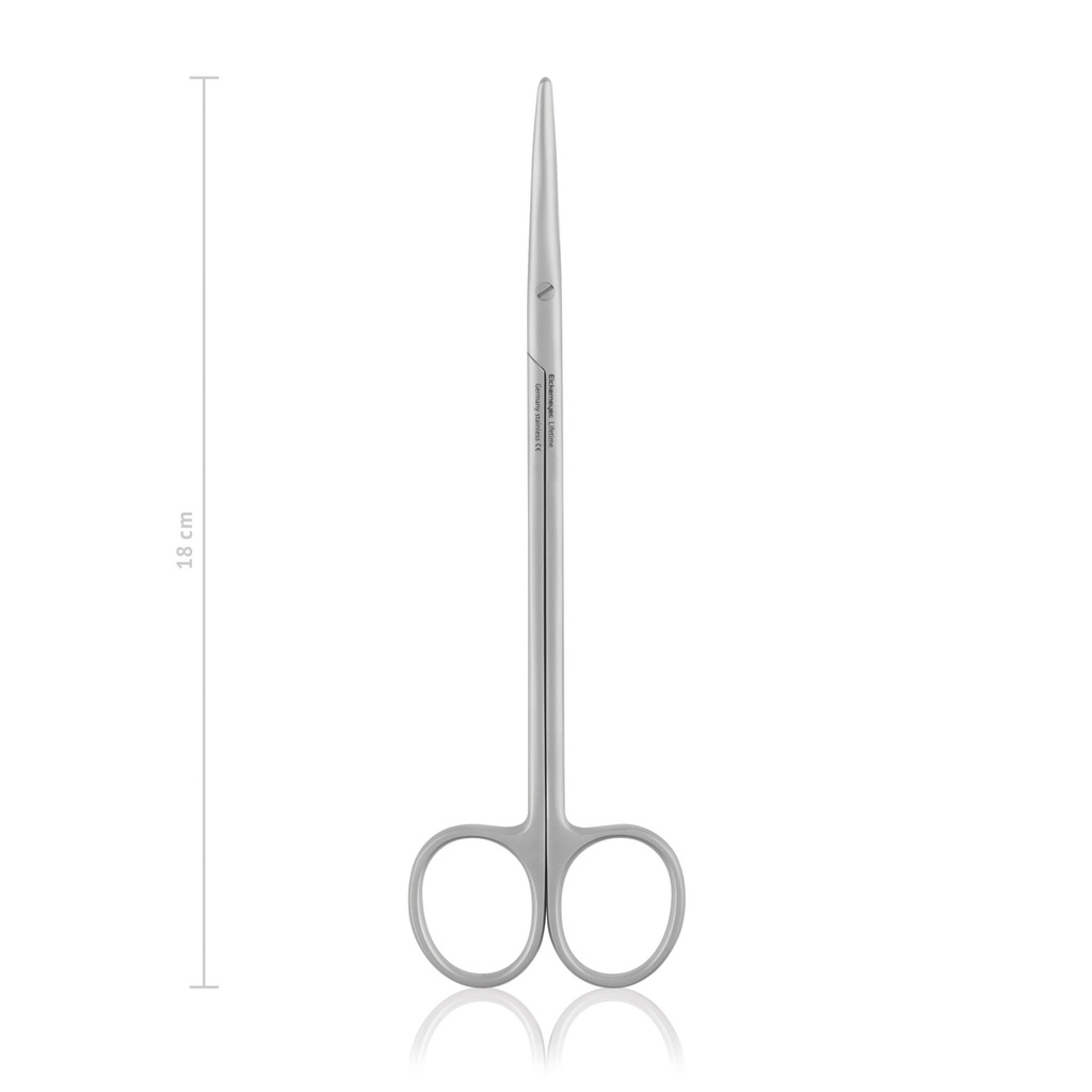 Dissecting scissors METZENBAUM, blunt/blunt, 18 cm, curved