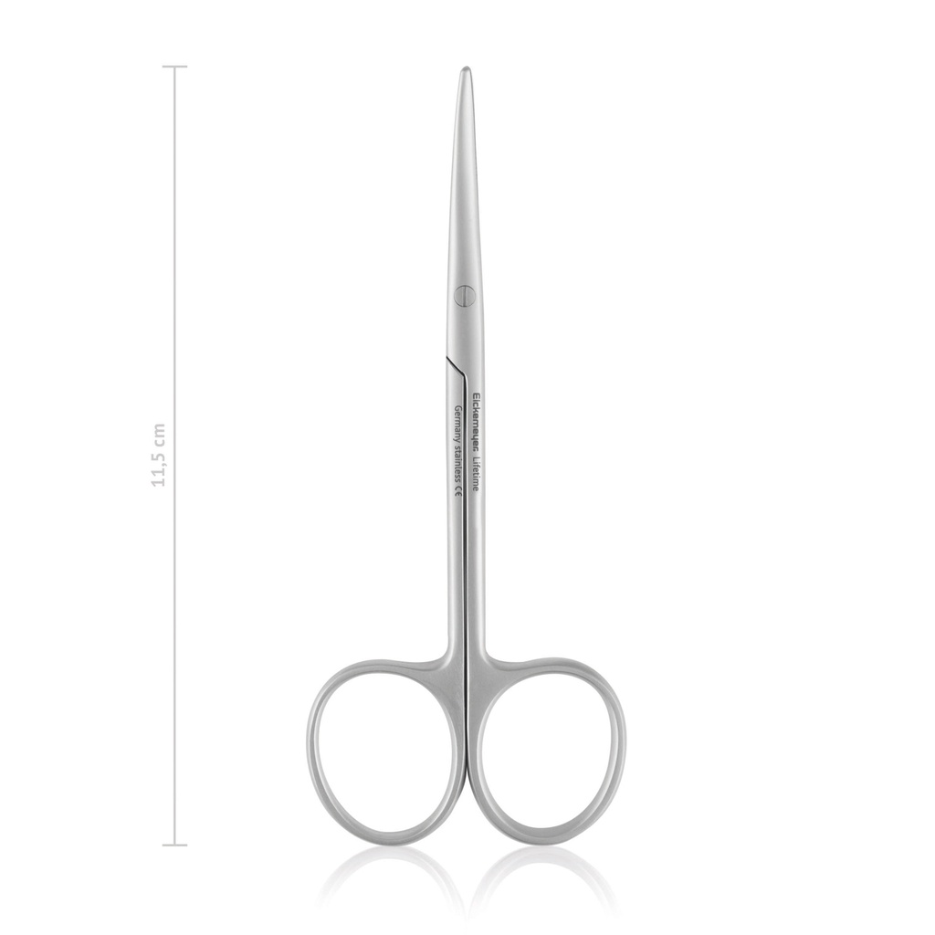 Dissecting scissors METZENBAUM, fine, blunt/blunt, 11,5 cm, curved, TC