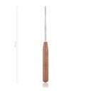 Raspatory, handle made of Ferrozell, 3 mm, 18,5 cm