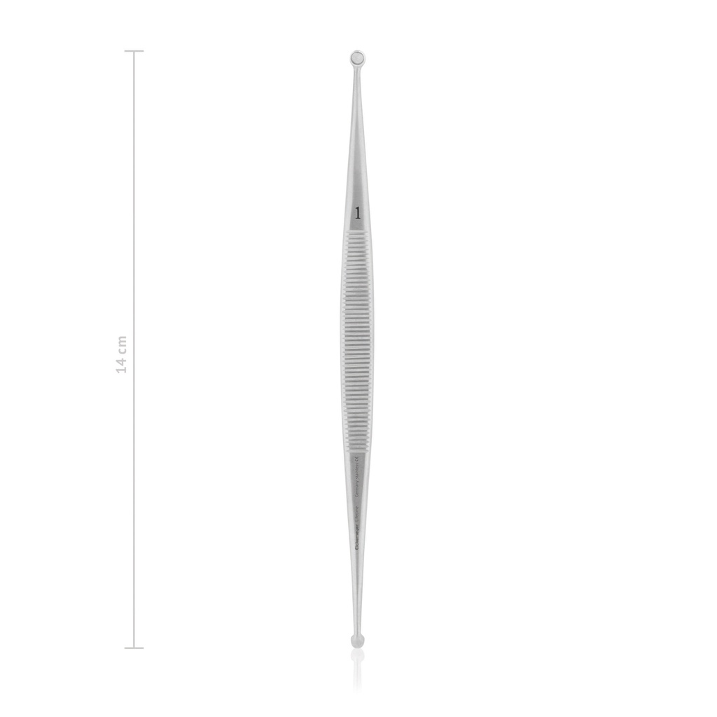 [165514] Curette MARTINI, double ended, 14 cm