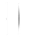 Curette MARTINI, double ended, 14 cm