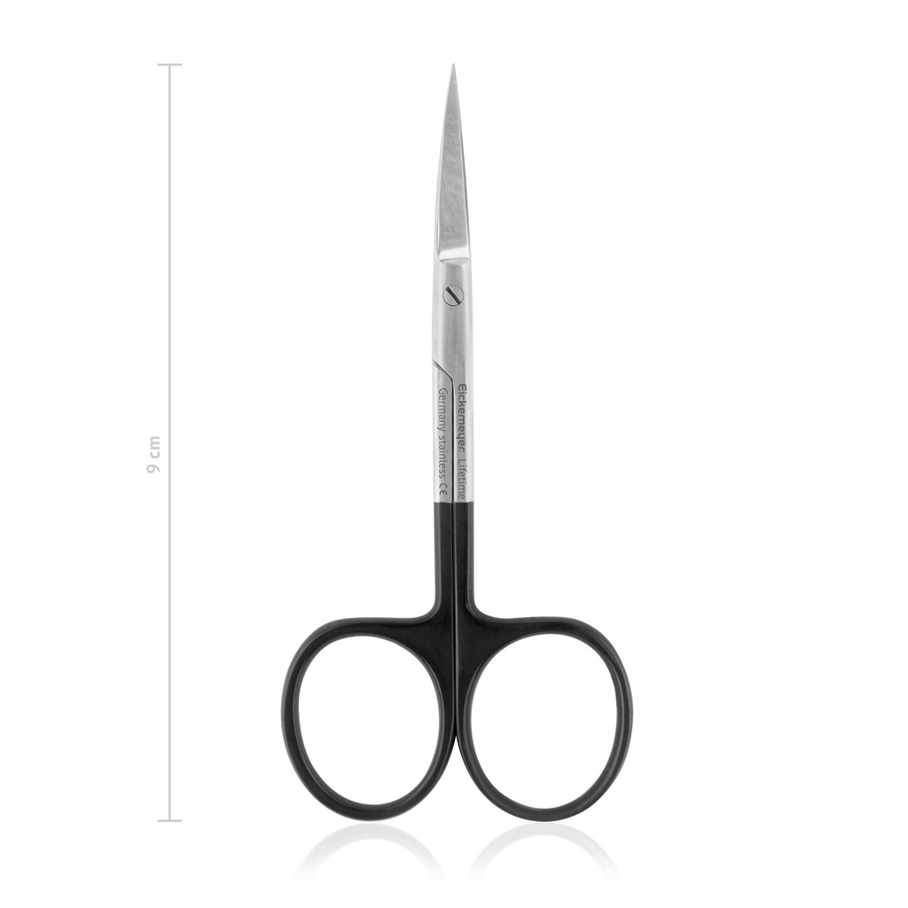 Scissors, fine, curved, SC, 9 cm  