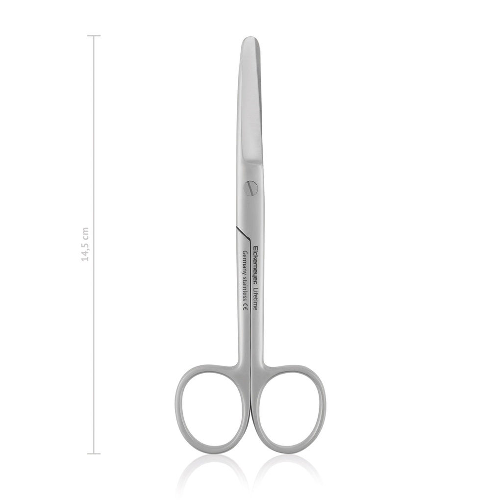 Surgical scissors STANDARD, blunt/blunt, 14,5 cm, curved