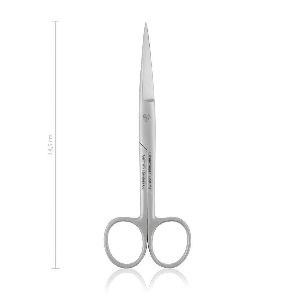 Surgical scissors STANDARD, sharp/sharp, 14,5 cm, straight