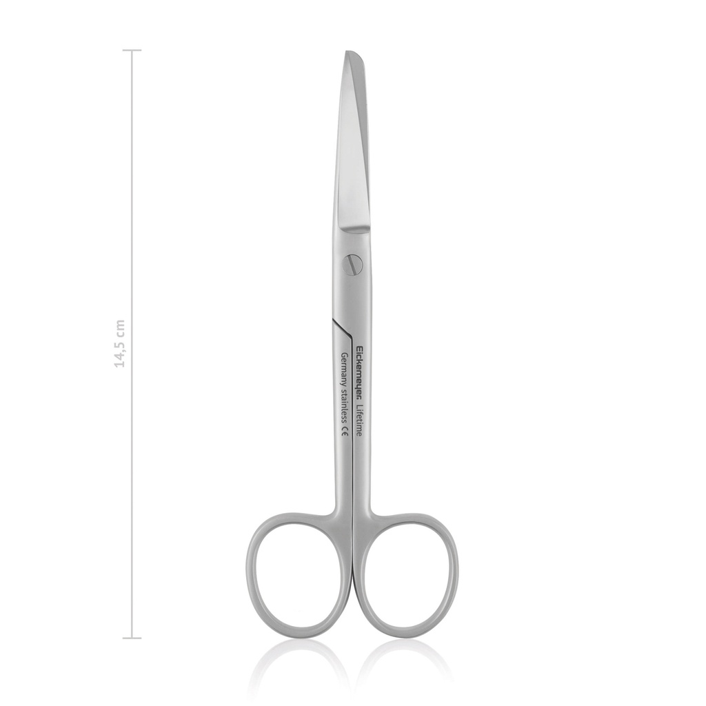 Surgical scissors STANDARD, sharp/blunt, 14,5 cm, straight