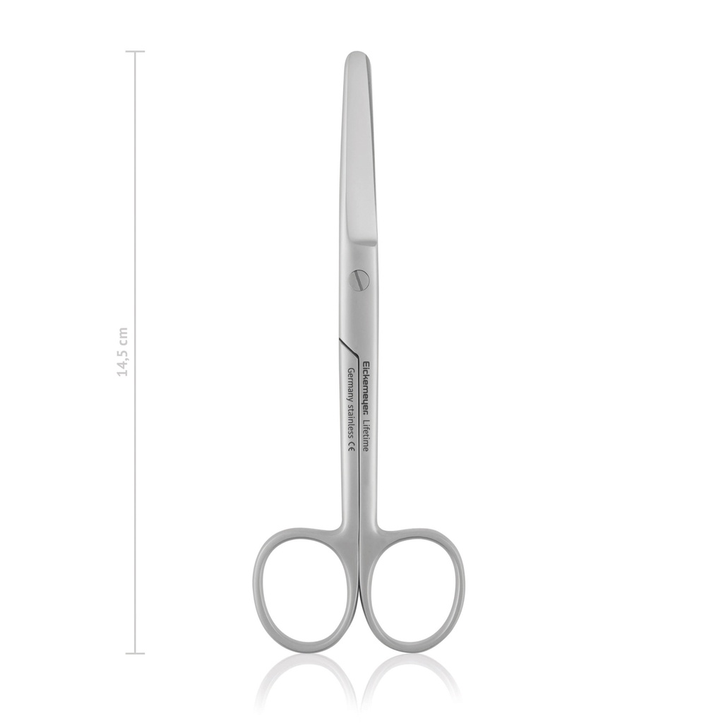 [114014] Surgical scissors STANDARD, blunt/blunt, 14,5 cm, straight