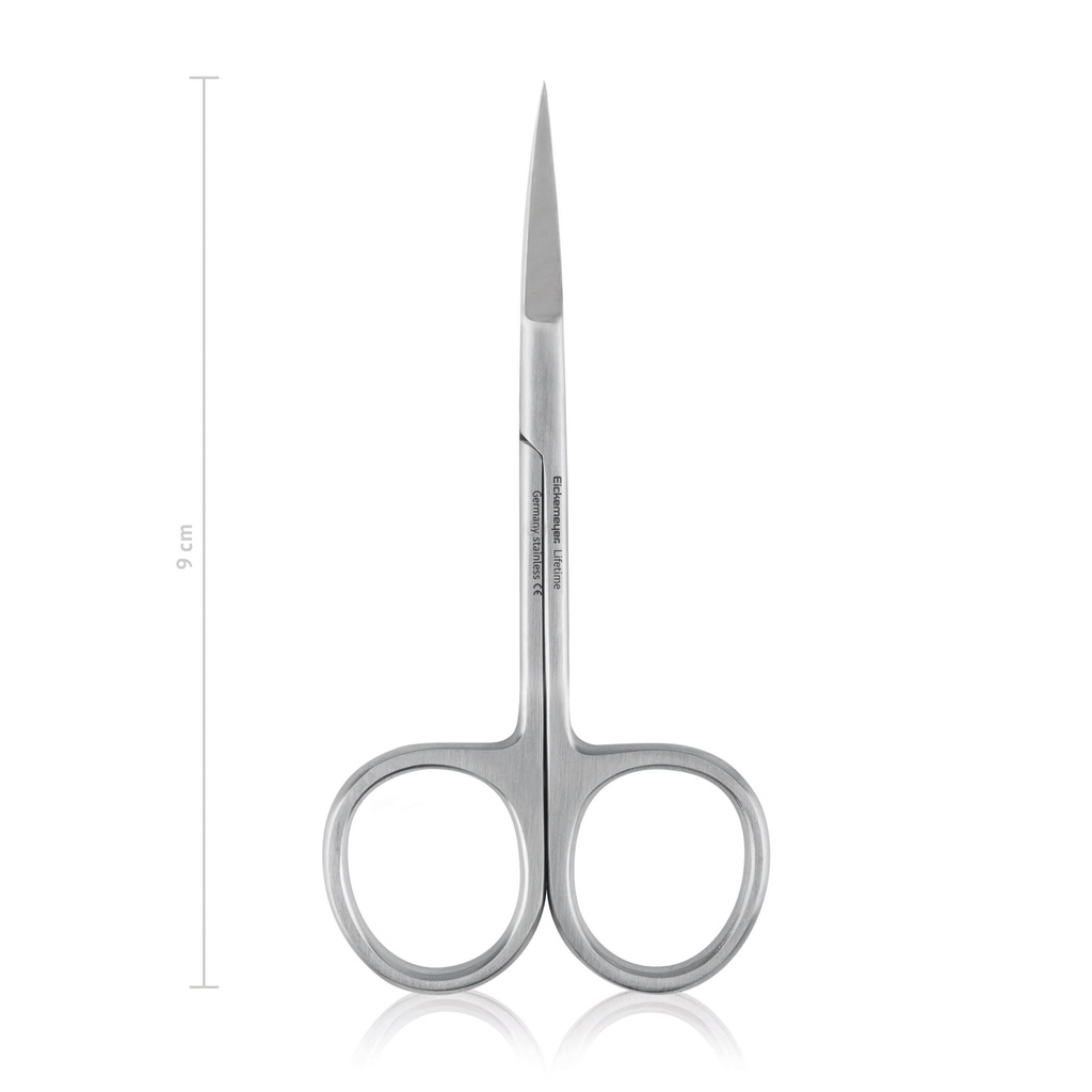 Scissors IRIS, fine, sharp/sharp, 9 cm, curved