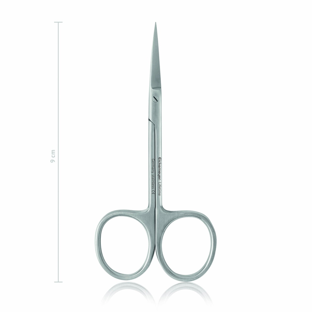 Scissors IRIS, fine, sharp/sharp, 9 cm, straight