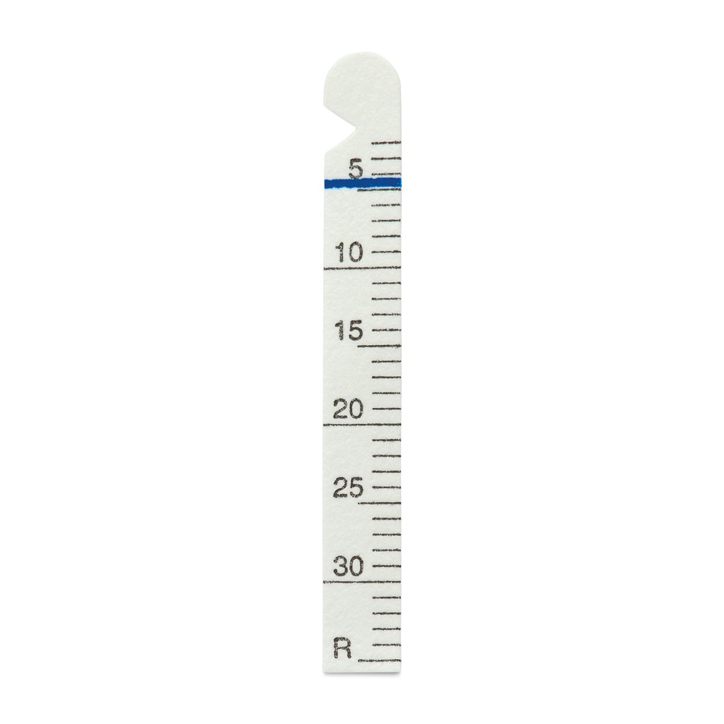 Schirmer Test Blue, stripes, 100 pcs. single sterile packing 