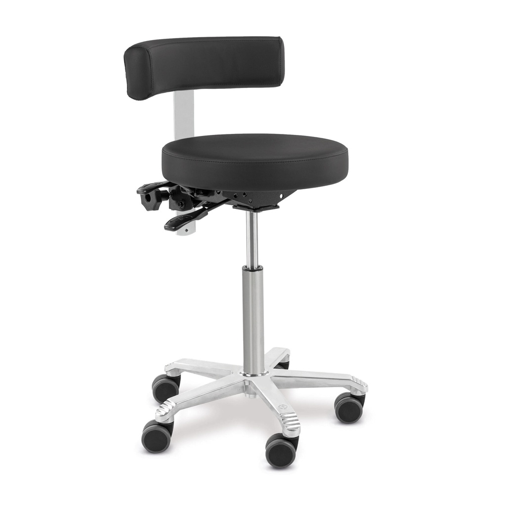 [610190] SCORE MEDICAL treatment chair round seat with lumbar support