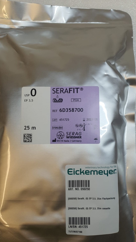 Serafit, (0) EP 3,5, 25m cassette 