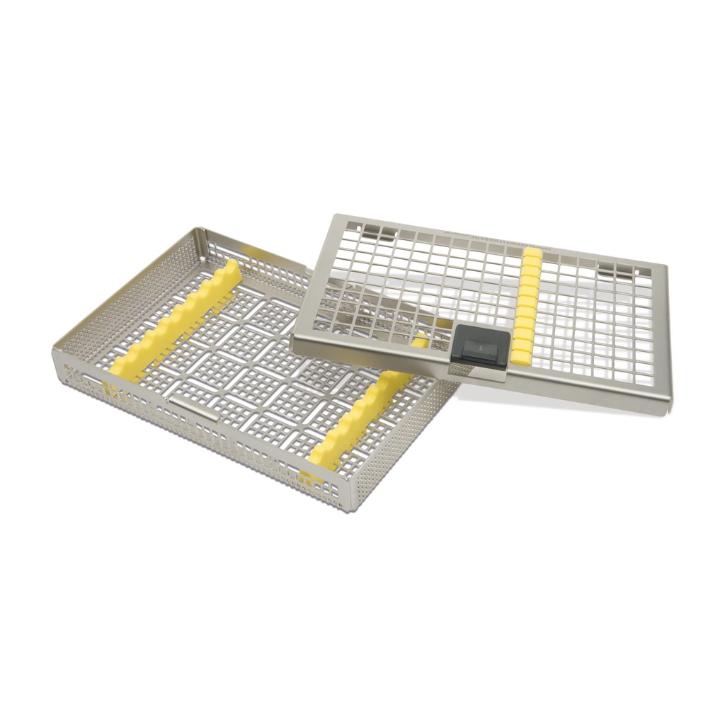 Filter basket with 2 silicone inserts and lid