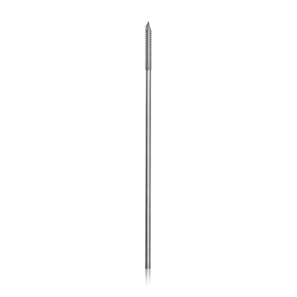 [180496] STEINMANN Positive Profile Pin, End Thread: Ø 3.0 mm, L=102 mm, Ø 2.4 mm 