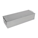 sterilising container for Melag autoclaves incl. textile filter 39,2 x 13,8 x 8,5cm