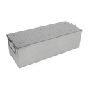 Autoclave container for Melag 23 & 24 incl.textile filter, 410 x 160 x 120 mm 