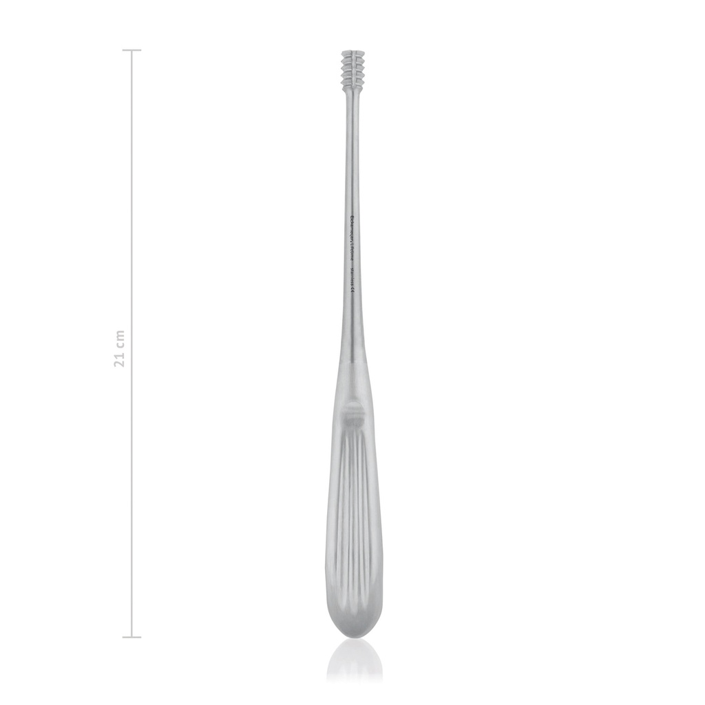 Ventricular pouch extractor "ROARING BURR", 21 cm
