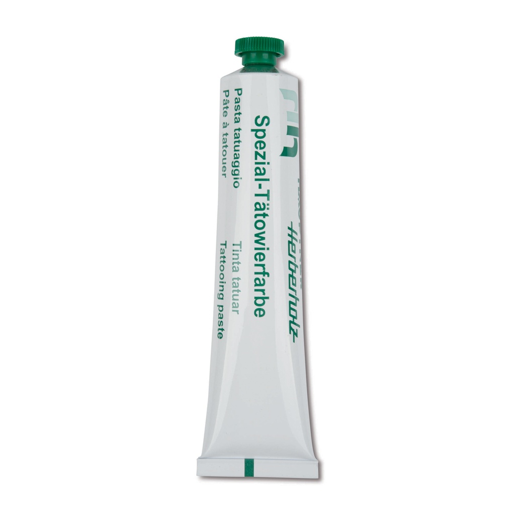 [902015] Tattoo ink, green, tube with 60 g