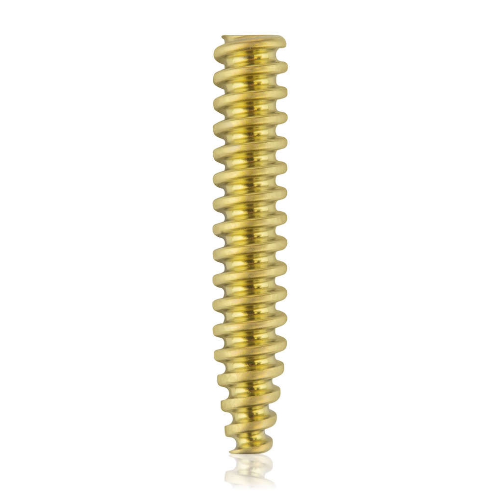 [191548] Zlig Interference Screw cannulated 1.1/Ø4.5/25.0mm, HEX 2.5, yellow 